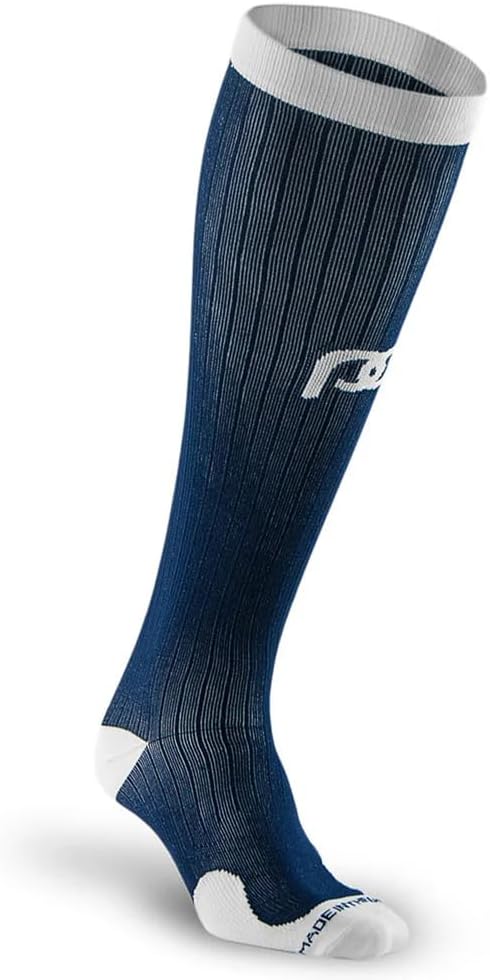 PRO Compression Running Marathon Socks - Calf-Length Travel and Sports Compression Socks for Foot and Ankle Support, Unisex