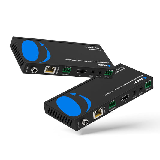 OREI 8K@30Hz HDMI Extender Balun HDBaseT 300ft - VRR, HDR, CEC, IR, RS-232