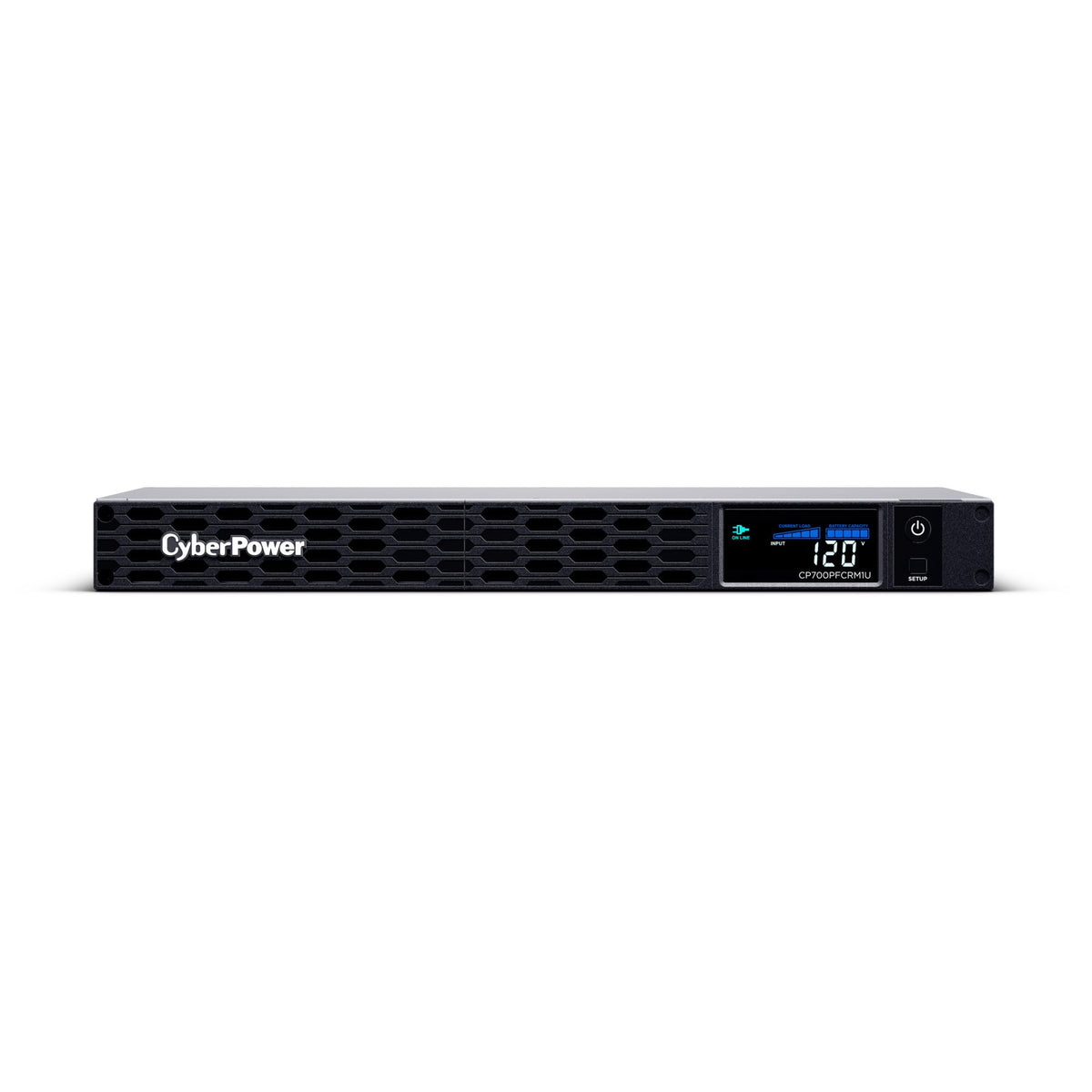 CyberPower CP700PFCRM1U PFC Sinewave UPS Battery Backup and Surge Protector