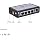 InHand Networks ISE2005D 5-Port Fast Ethernet Industrial Switch, 10/100Mbps Unmanaged Hardened Network Hub, DIN-Rail Mount, -40°F to 167°F, UL/FCC Certified (Terminal Block Included)