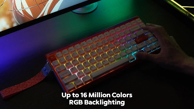 Aula Hero 75 HE Hall Effect Wireless Gaming Keyboard, 8K Polling & 8000mAh - Image 8
