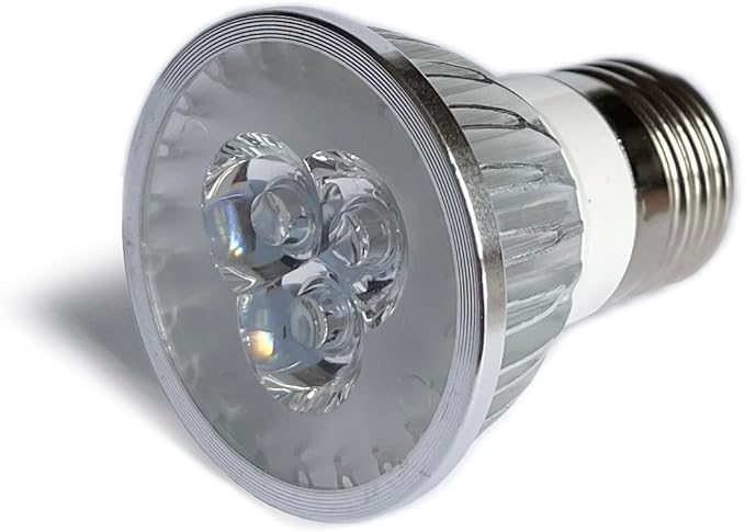 940nM IR Illuminator, E26 E27 Infrared Spotlight Light Bulb Lamp 9W (3 High Power 3Watt LED), 45°, to Enhance Night Vision of IR Cameras, for CCTV Clear Surveillance Images at Night (940nm)