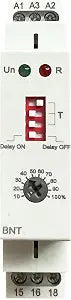 BNT 10A Dual Function Timer Relay Delay On Delay Off Relay AC380V Time Relay