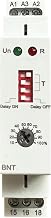 BNT 10A Dual Function Timer Relay Delay On Delay Off Relay AC230V&DC24V Time Relay
