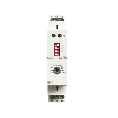 BNT 10A Dual Function Timer Relay Delay On Delay Off Relay AC230V&DC24V Time Relay