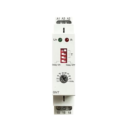 BNT 10A Dual Function Timer Relay Delay On Delay Off Relay AC230V&DC24V Time Relay
