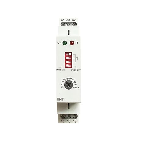 BNT 10A Dual Function Timer Relay Delay On Delay Off Relay AC230V&DC24V Time Relay