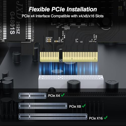 4 Port Gigabit PCIe RJ45 Network Card with Intel I350-T4 Controller