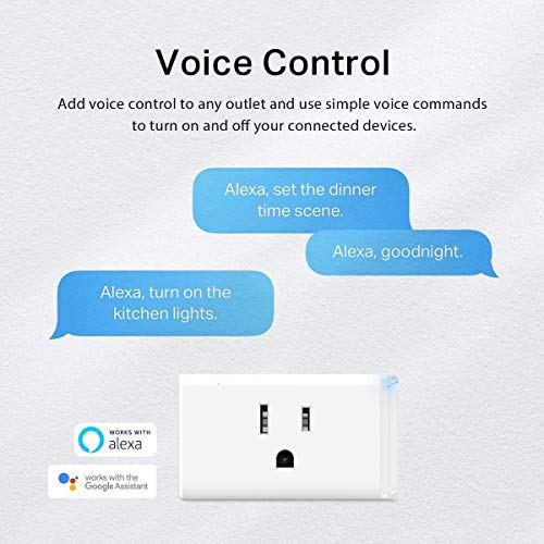 Kasa Smart Plug HS103P3, Wi-Fi Outlet Works with Ale | Smart Home - Image 4