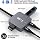 Upgrade USB Extension Cable 15FT with 4-Port (2 A + 2 C), Long USB 3.0 Type-A Extender Cord, Y Splitter Hub, Type-A Male to A-Female + C-Female Extender Cord - Image 10