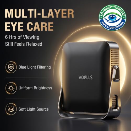 [Netflix & Native 1080P ] VOPLLS Smart Projector with WiFi and Bluetooth