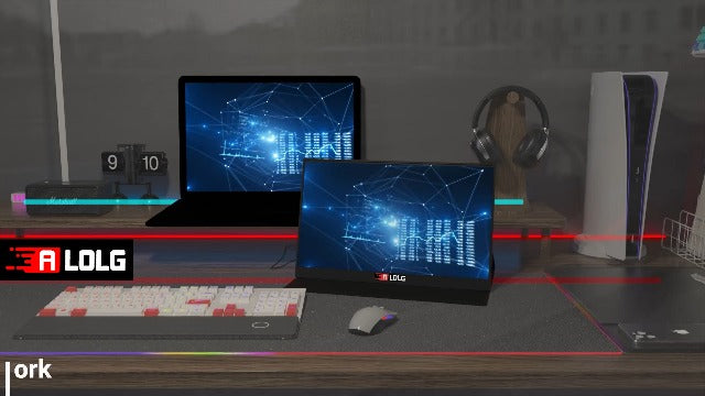 10.5" Portable Monitor 60HZ 1920x1200 FHD IPS with USB-C Mini HDMI
