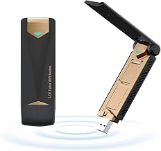 4G LTE USB Modem Dongle Router with WiFi Hotspot, High Speed 4G Modem Wireless Internet WiFi Hotspot Router Unlocked Portable Support FDD:B2/B4/B5/B12/B17 for PC Desktop Laptop Tablet - Image 1