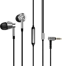 1MORE Triple Driver in-Ear Earphones Hi-Res Headphones with High Resolution, Bass Driven Sound, MEMS Mic, in-Line Remote, High Fidelity for Smartphones/PC/Tablet - Silver - Image 1