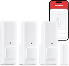 SwitchBot Door Alarm Contact Sensor- Smart Home Security Wireless Window Alarm and Door Sensor, Add SwitchBot Hub to Make it Compatible with Alexa (3) - Image 1