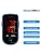 CHOICEMMed Finger Pulse Oximeter, Blood Oxygen Saturation Monitor, Fingertip O2 Sensor with LED Display, Pulse Rate Reader, Portable SpO2 Monitor with Batteries, Carry Case & Lanyard, Blue