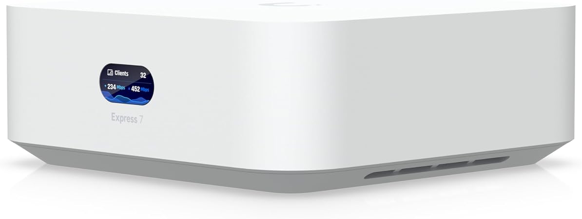 UX7 Express 7 Mesh-Scalable, Super-Compact 10G Cloud Gateway with Integrated WiFi 7