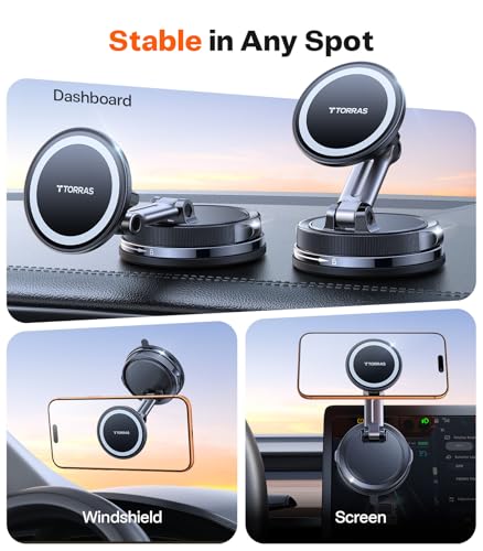 Magnetic Car Phone Mount — 360° Adjustable Secure Hold - Image 3