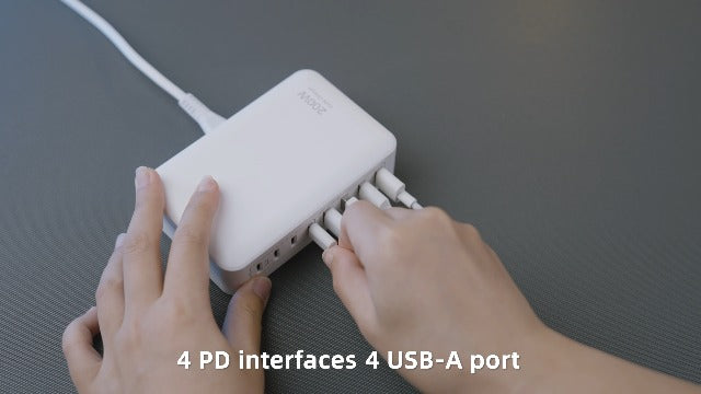200W USB C Charger USB C Charger Block,Upgraded GaN | Charging & Power - Image 8