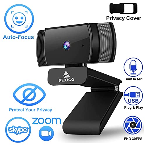NexiGo N930AF Webcam with Microphone for Desktop, Au | Computer Access - Image 7