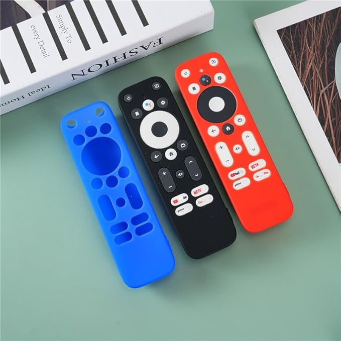 [2 Pack] Remote Case for Mecool KD3 Android TV/Onn. Android TV 2K FHD Streaming Stick Protective Cover Silicone Glowing in The Dark