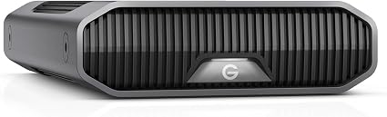 SanDisk Professional 22TB G-Drive Enterprise-Class External Desktop Hard Drive - 7200RPM Ultrastar HDD Inside, USB-C (10Gbps), USB 3.2 Gen 2, Mac Ready - SDPHF1A-022T-NBAAD, Dark Grey