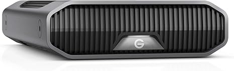 SanDisk Professional 22TB G-Drive Enterprise-Class External Desktop Hard Drive - 7200RPM Ultrastar HDD Inside, USB-C (10Gbps), USB 3.2 Gen 2, Mac Ready - SDPHF1A-022T-NBAAD, Dark Grey