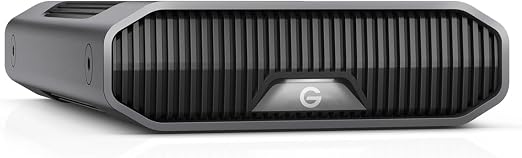 SanDisk Professional 22TB G-Drive Enterprise-Class External Desktop Hard Drive - 7200RPM Ultrastar HDD Inside, USB-C (10Gbps), USB 3.2 Gen 2, Mac Ready - SDPHF1A-022T-NBAAD, Dark Grey