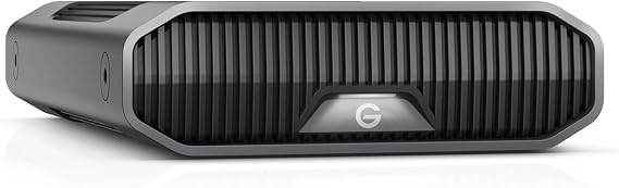 SanDisk Professional 22TB G-Drive Enterprise-Class External Desktop Hard Drive - 7200RPM Ultrastar HDD Inside, USB-C (10Gbps), USB 3.2 Gen 2, Mac Ready - SDPHF1A-022T-NBAAD, Dark Grey