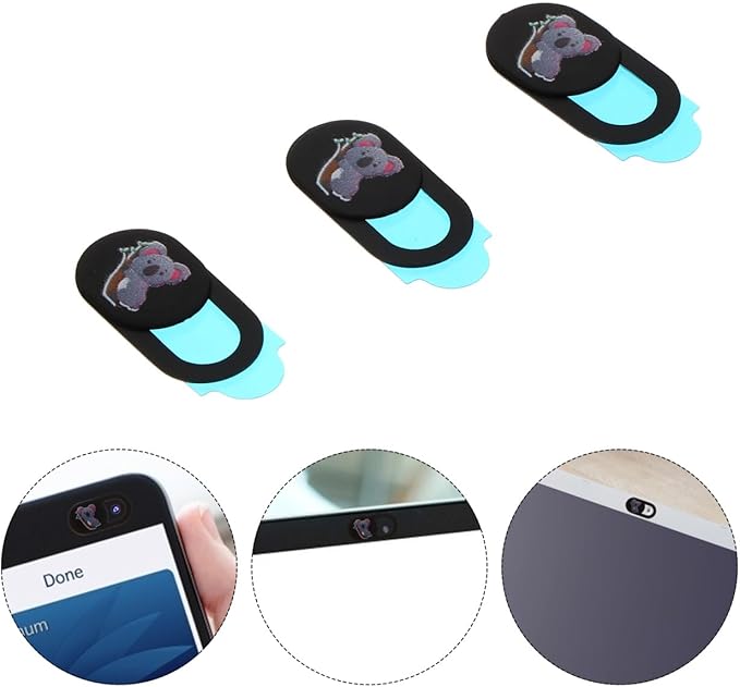 3 Pack Laptop Cover Slide Privacy Protection Webcam Covers for Computer Tablet Compact Wear-Resistant Privacy