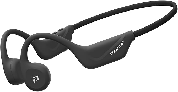 Bone Conduction Headphones,Open Ear Headphones with Mic,Wireless Bluetooth Running Headphones,IPX6 Waterproof Earbuds,Type-C Quick Charging Earphones for Sports Workout Hiking Cycling Gift