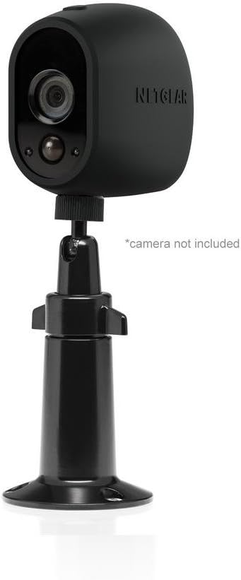 Arlo Adjustable Indoor or Outdoor Mount - Arlo Certified Accessory - Mount to Table, Wall or Ceiling, Works with Ultra, Ultra 2, Pro, Pro 2, Pro 3, Pro 4, Essential, Go and Cameras, Black - VMA1000B