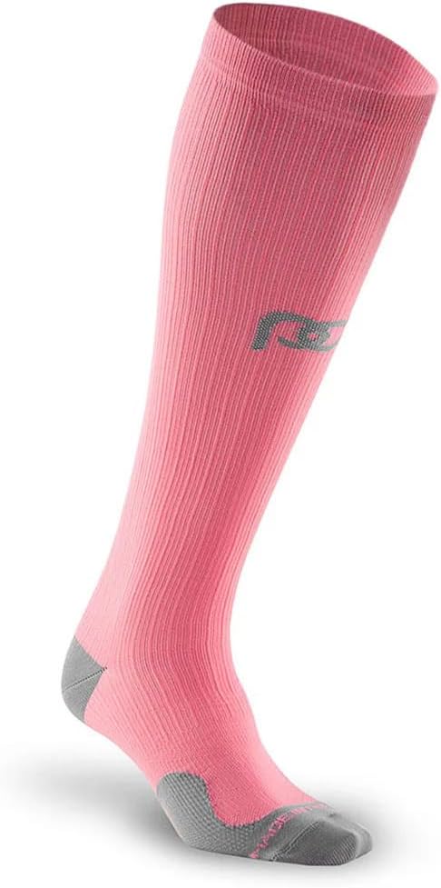 PRO Compression Running Marathon Socks - Calf-Length Travel and Sports Compression Socks for Foot and Ankle Support, Unisex