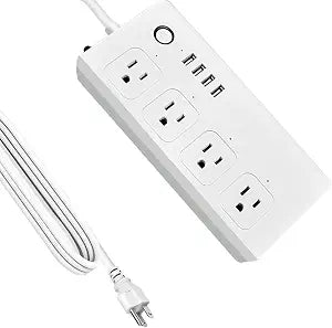 XENON ZigBee Power Strips, Voice/APP/Timer, 4 Individually Controlled Outlets, Compatible with Alexa Google Home, Need ZigBee Gateway Hub