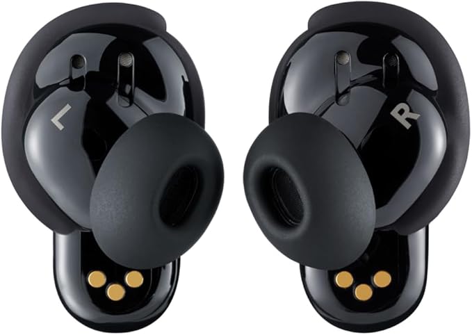 Bose QuietComfort Ultra True Wireless Noise Cancelling In-Ear Earbuds - Black (Renewed)
