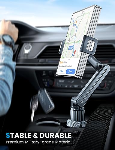 eSamcore Tablet Holder for Car, for iPad Stand Cup Holder Car Mount