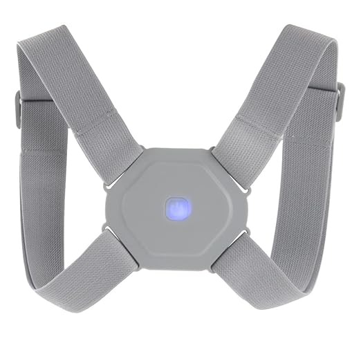 Intelligent Posture Corrector Back Posture Trainer Shoulder Correction Smart Tips Adjustable Length Back Support