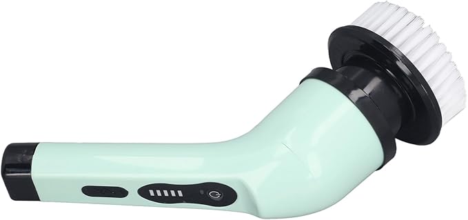 Electric Spins Scrubber Cordless Power Brush Electric Cleaning Brush with 9 Replaceable Heads for Kitchen Bathroom Car Tile Tub Shower