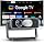 Smart 4K Projector [Bundled with Google TV Stick] with WiFi and Bluetooth, 3000ANSI, Auto Lens Cap, Portable Outdoor Movie Projector with Built-in Apps Auto Focus for Ceiling/Home Theater/Bedroom