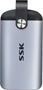 SSK External SSD Hard Drive 500GB up to 2000MB/s External Solid State Drive