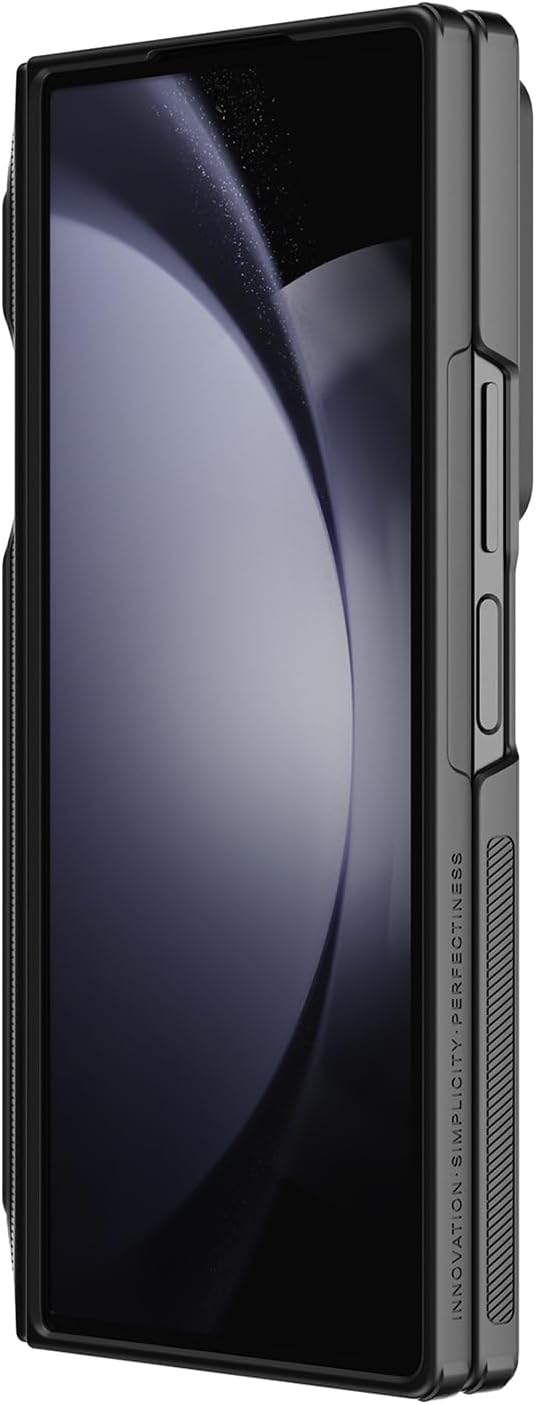 SaharaCase Raider Series Full-Body Case for Samsung Galaxy Z Fold6 - Anti-Slip Grip, Metal Camera Lens Frame, Four-Cornered Insulation Design, Wireless Charging Compatible (Scorpion Black)
