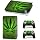 Glossy Protective Vinyl Decal Skin/Stickers Wrap Cover for PS5 Skin Stickers Full Body for PlayStation 5 Console and 2 Controllers (PS5 Digital Edition, Green Weeds)