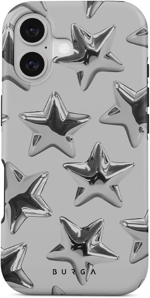 BURGA Phone Case for iPhone 17 - Cute, Trendy, Aesthetic, Pattern Phone Cover, Hard Shell Protection - fits Apple iPhone 17 Case for Women and Men