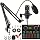 sktome Podcast Equipment Bundle, V8max Voice Changer with Podcast Microphone Bundle - Studio Condenser Microphone Perfect for Podcasting, Recording, Singing, Streaming and Gaming