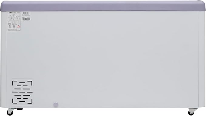KoolMore MCF-16C Commercial Ice Cream Freezer Display Case, 16 Cu. Ft, White