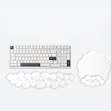 Cloud Wrist Rest for Keyboard and Mouse Set - Cooling Erogonomic Mouse Pad - Image 1