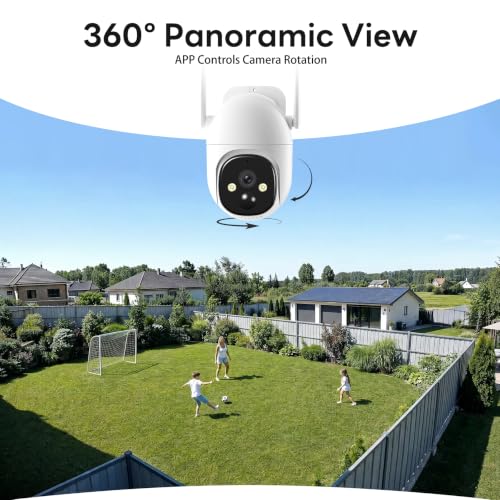 2K Solar Security Cameras Wireless Outdoor, WiFi Cameras for Home Security