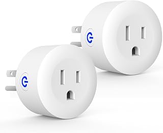 CMARS Smart Plug, ZigBee Switch Mini Smart Outlet Compatible with Alexa, SmartThings Hub, Hue, Echo (4th gen) Echo Plus (2nd) Google Home, Works as a Range Extender, Hub Required （2 Pack）