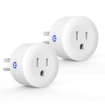 CMARS Smart Plug, ZigBee Switch Mini Smart Outlet Compatible with Alexa, SmartThings Hub, Hue, Echo (4th gen) Echo Plus (2nd) Google Home, Works as a Range Extender, Hub Required （2 Pack）