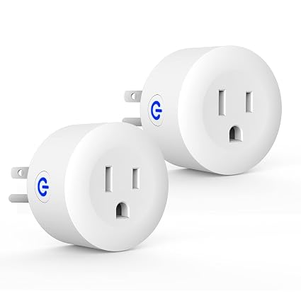 CMARS Smart Plug, ZigBee Switch Mini Smart Outlet Compatible with Alexa, SmartThings Hub, Hue, Echo (4th gen) Echo Plus (2nd) Google Home, Works as a Range Extender, Hub Required （2 Pack）